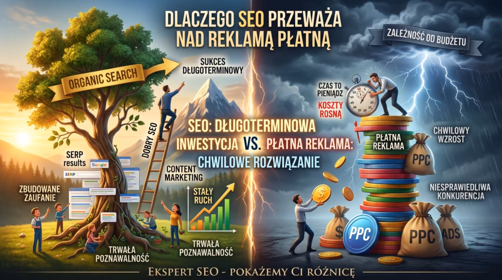 ekspert seo Ekspert SEO – jeden człowiek, weryfikowalne wyniki
